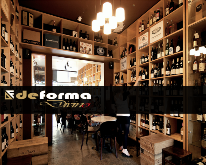 Arredamento enoteca wine bar